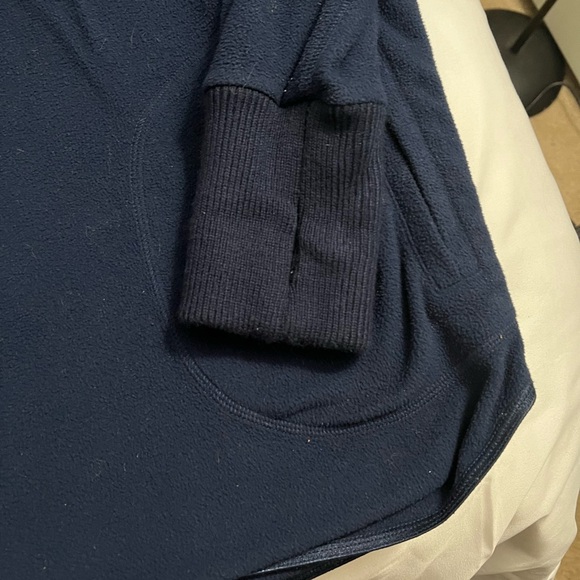 Free People Navy Mountain Dreamin Recycled Fleece - Picture 4 of 11